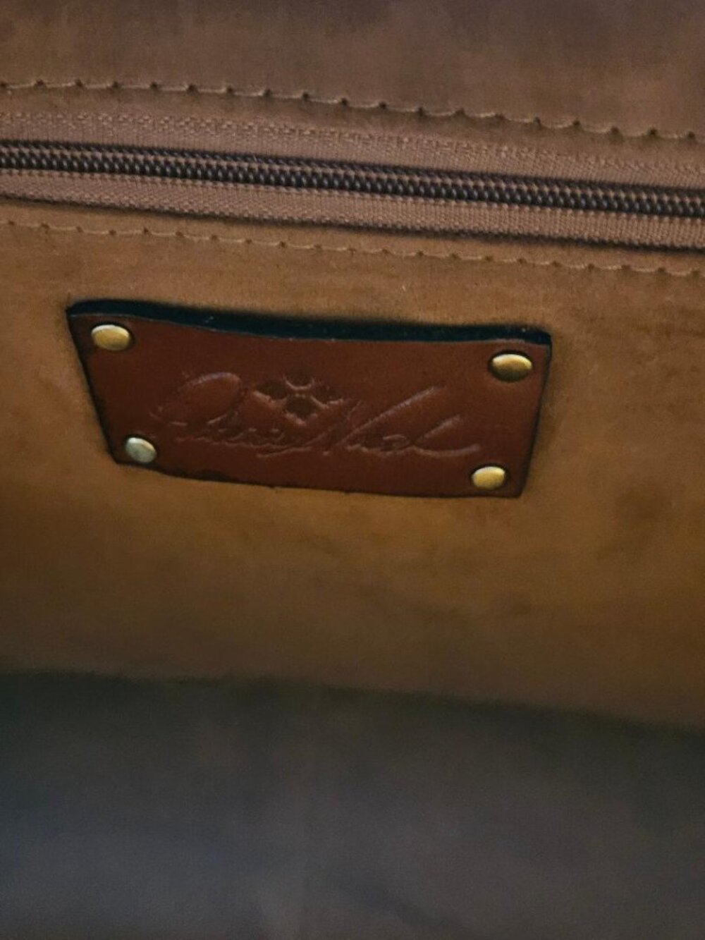 Patricia Nash Crossbody/top handle purse and matching wallet set. Beautiful! - Picture 5 of 15